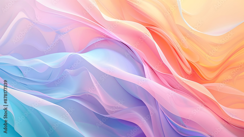 Abstract backdrop with vibrant waves and fluid shapes, crafting an elegant and modern wallpaper design suitable for advertising or branding. Abstract backdrop with vibrant waves and fluid shapes, crafting an elegant and modern wallpaper design suitable for advertising or branding.