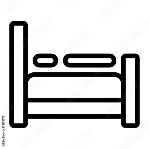 hotel line icon