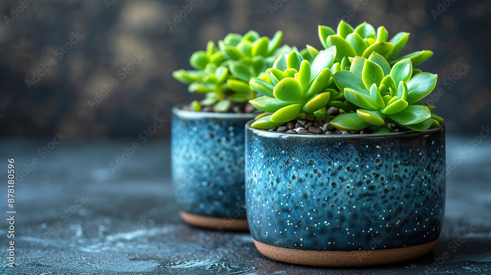 Beautiful pot of plants with copy space blurred background
Beautiful pot of plants with copy space blurred background