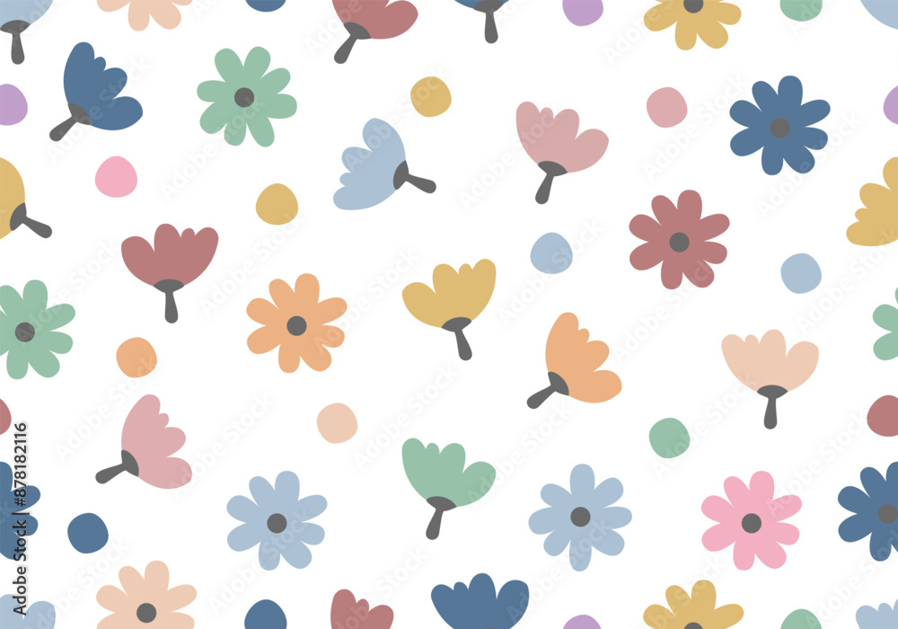 Cute handmade flowers in boho styles