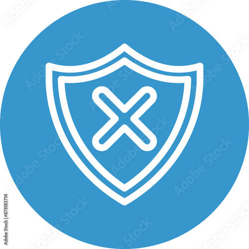 Unsecure Vector Line White Circles Multicolors