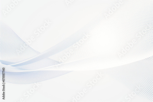 Fototapeta Naklejka Na Ścianę i Meble -  Abstract white background for presentation with light grey lines