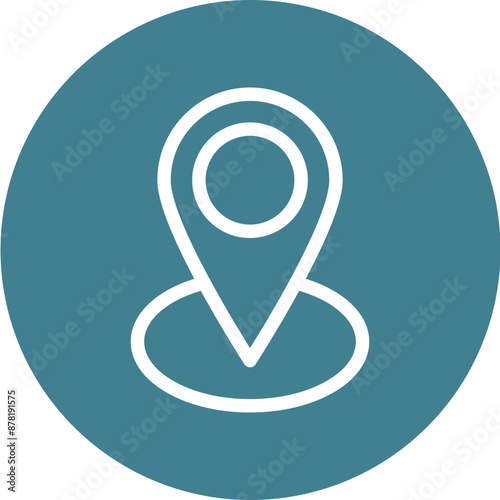 Free Download gps Vector Line White Circles Multicolors - GFXLoad