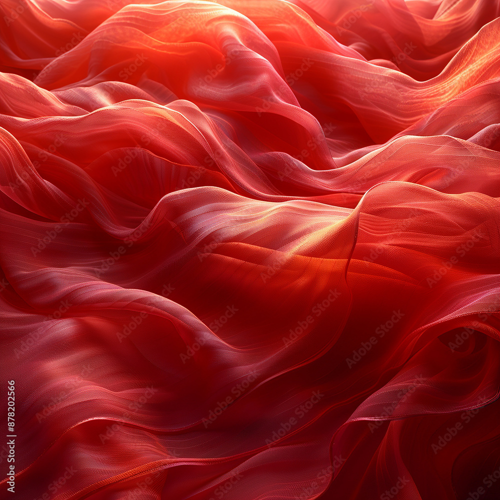 Obraz premium red satin background