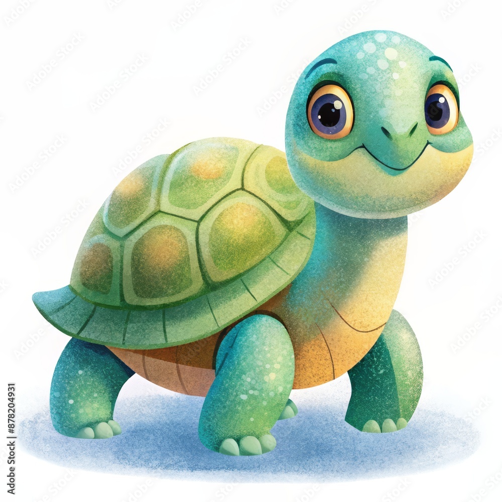 Fototapeta premium turtle with a smile