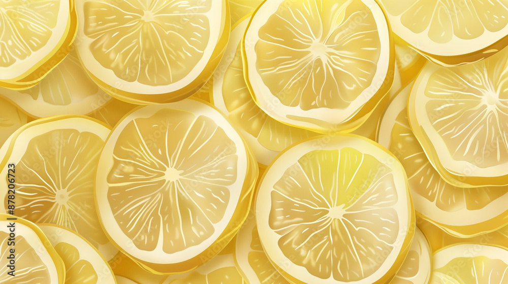 Lemon Pattern Background Wallpaper Lemon Pattern Background Wallpaper
