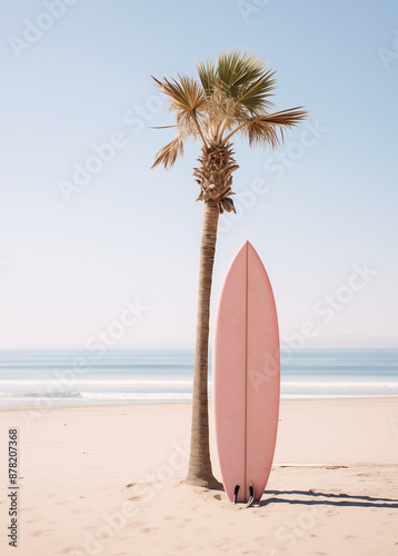 surfer on the beach