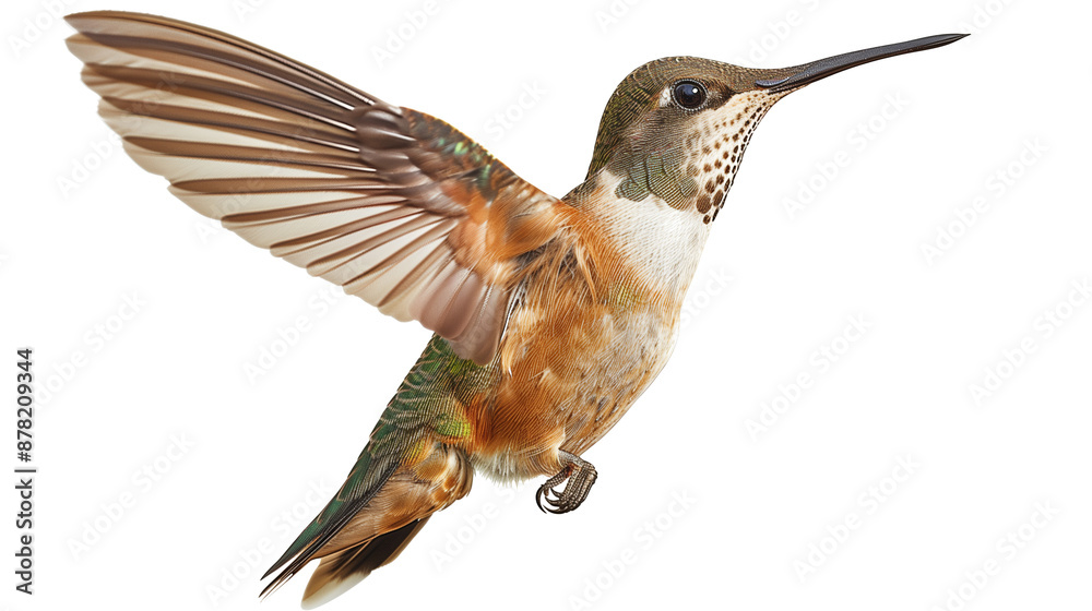 Fototapeta premium hummingbird isolated on transparent background