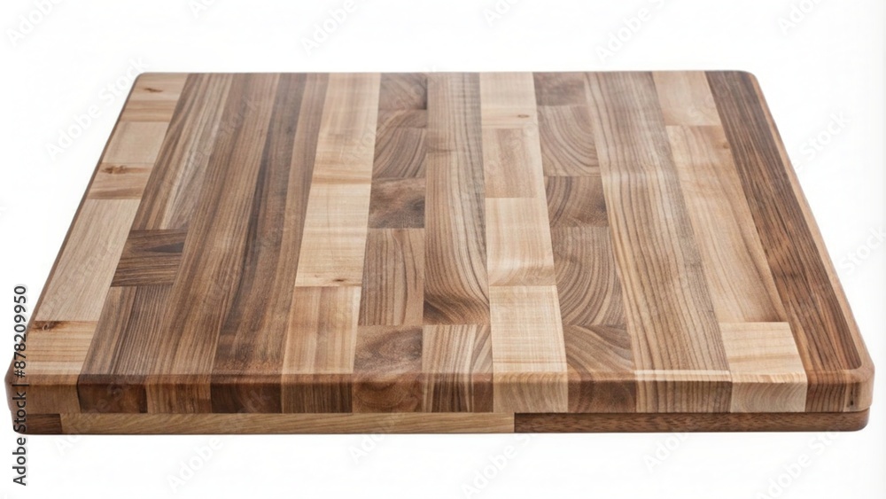 Wooden cutting board on white background. Wooden cutting board on white background.