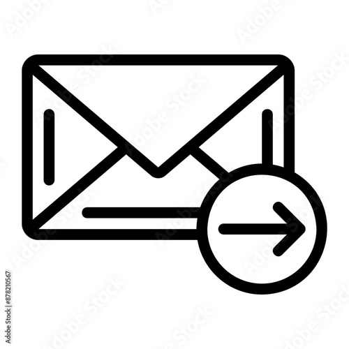 message line icon