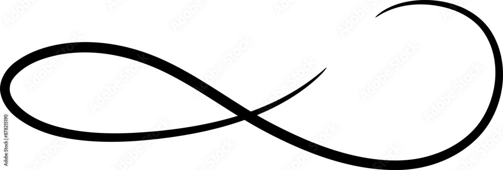 Infinity Doodle Illustration Infinity Doodle Illustration