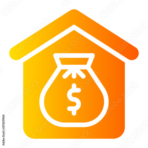 come gradient icon