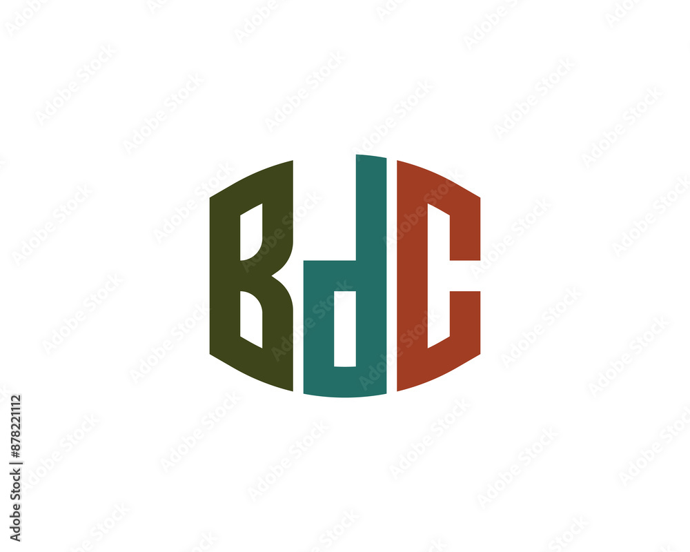 BDC Logo design vector template. BDC Logo design.