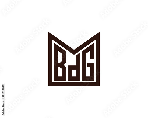 BDG Logo design vector template. BDG Logo design. Free Download BDG Logo design vector template. BDG Logo design. - GFXLoad