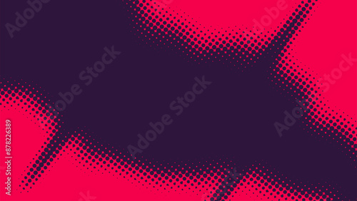 Simple minimalist abstract background with halftone pattern