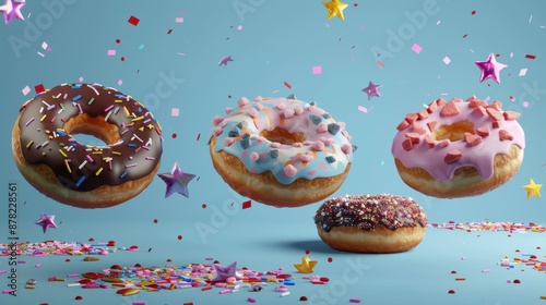 The Assorted Glazed Donuts photo