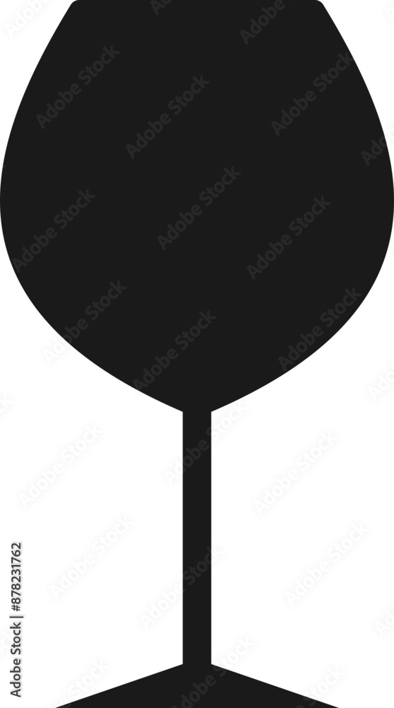 Wine Glass - Vector Graphic Wine Glass - Vector Graphic