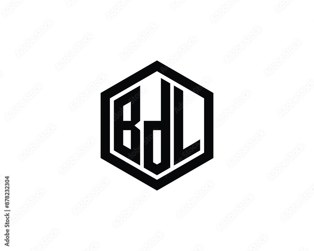 BDL logo design vector template. BDL logo design. BDL logo design vector template. BDL logo design.
