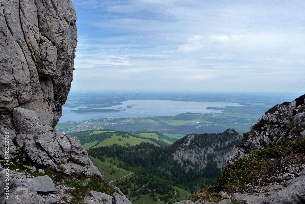 Fototapeta premium Lake Chiemsee in Bavaria, Germany