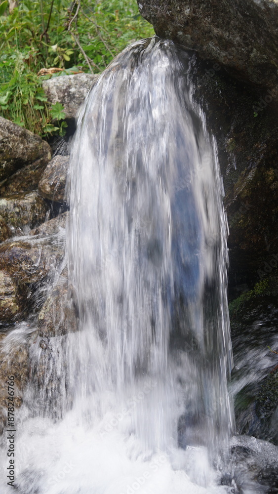 Obraz premium Mountain hill landscape view 