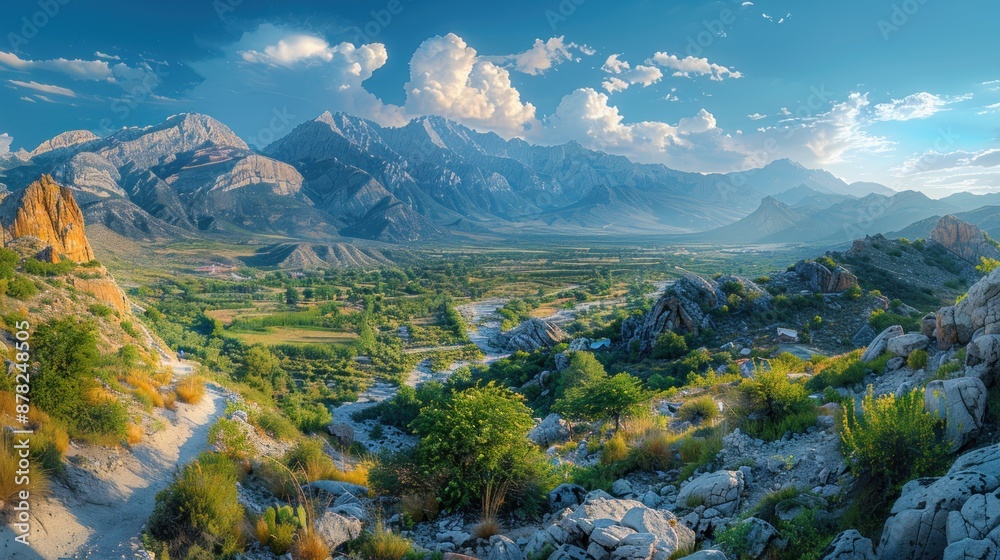 Mountain Valley Landscape Mountain Valley Landscape