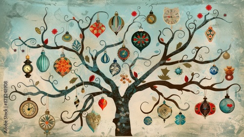 Ornamental Tree of Time