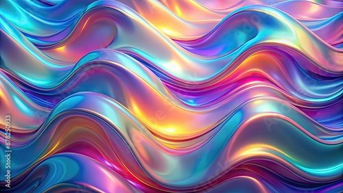 Liquid shapes abstract holographic wavy background, liquid, shapes, abstract, holographic,wavy, background, colorful