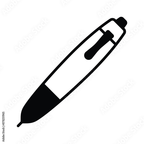 Premium quality pen icon, ideal for writing, drawing, and creative applications