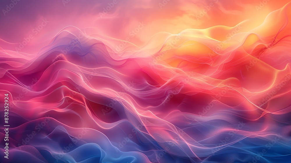 Sky-themed abstract designs with atmospheric elements and vibrant colors create a sense of openness and freedom ideal for uplifting and creative projects Background Illustration, Bright color tones, Sky-themed abstract designs with atmospheric elements and vibrant colors create a sense of openness and freedom ideal for uplifting and creative projects Background Illustration, Bright color tones,