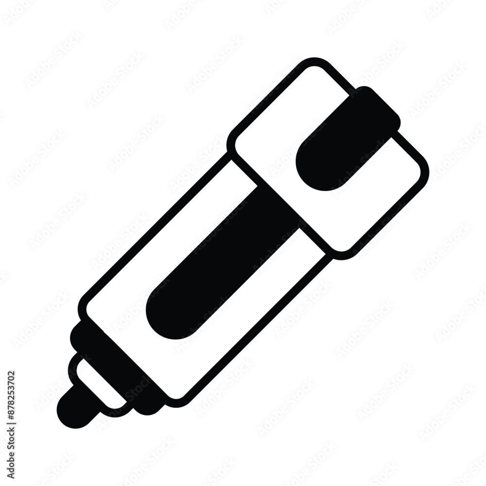 Take a look at this pixel perfect icon of correction pen, ready to use vector Take a look at this pixel perfect icon of correction pen, ready to use vector
