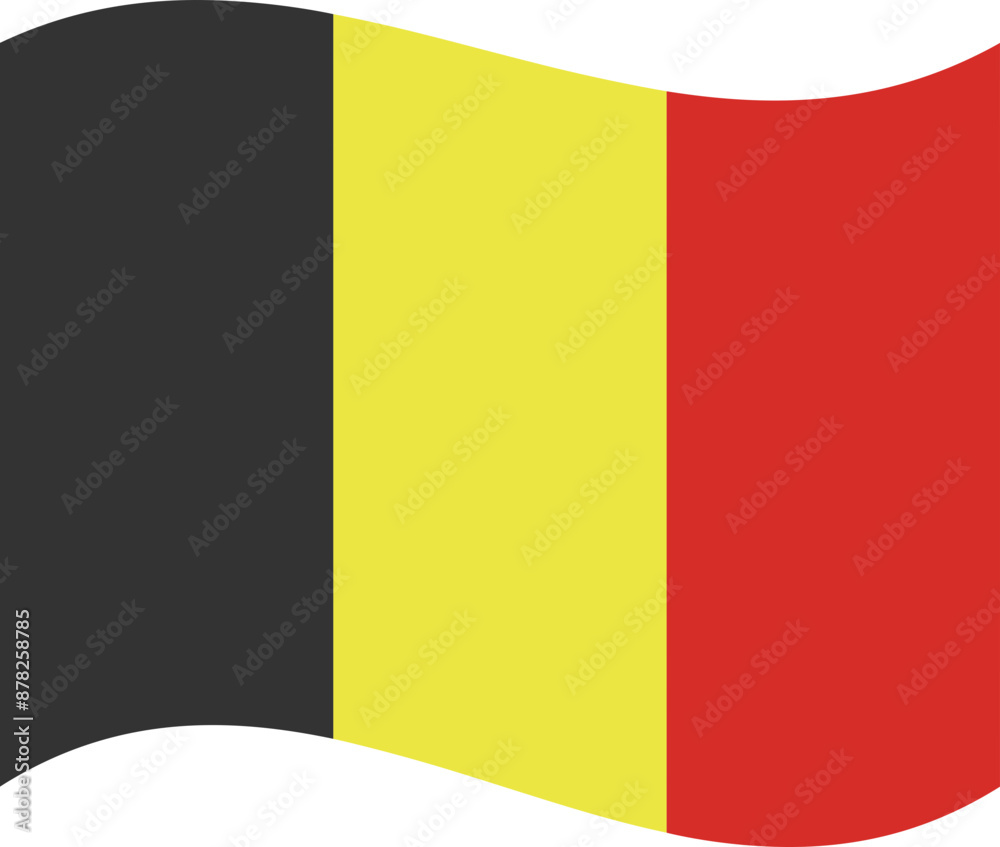 Fototapeta premium Belgian Flag 