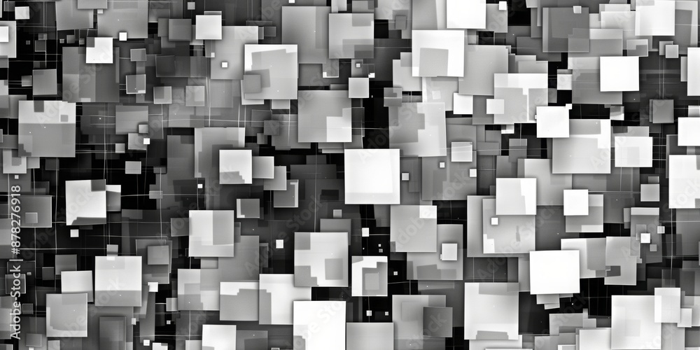 black and white squares with no lines black and white squares with no lines