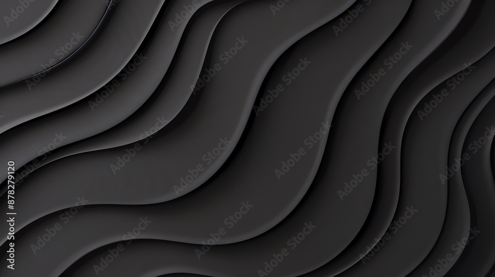 Fototapeta premium Abstract seamless monochrome minimalist background, focus cover all object, deep depth of field, no blur.