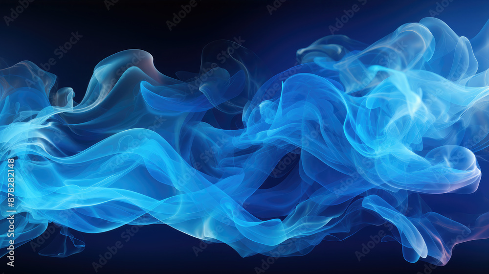 Color smoke cloud, fog, haze, steam, background, generative AI Color smoke cloud, fog, haze, steam, background, generative AI