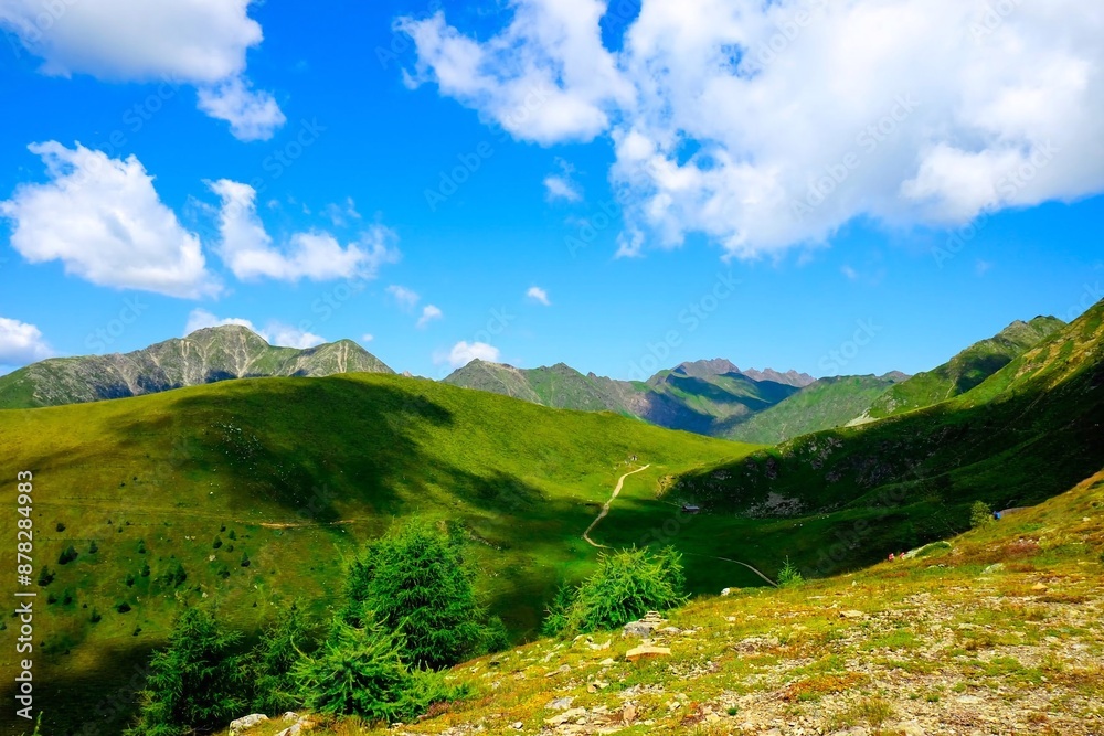 Mountain landscape Mountain landscape