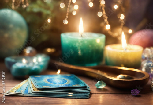 Cartomancy, Tarot, Psychic, Clairvoyant - AI generated