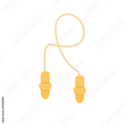 Earplugs Vector Illustration