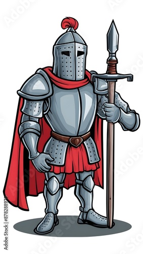 knight cartoon