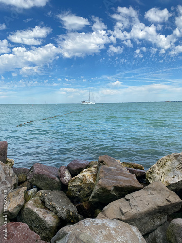 Boat on the lake.
