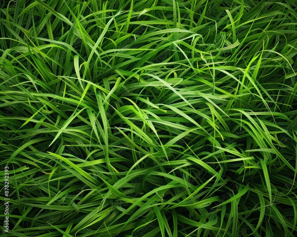 a lush green grass field, with each blade of grass clearly visible. a lush green grass field, with each blade of grass clearly visible.