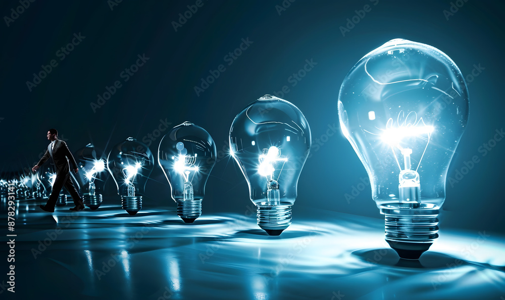 business and idea thinking concept.