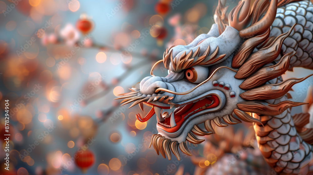 Close-up of a mythical dragon with intricate details and vibrant colors, capturing the essence of fantasy and ancient legends. Close-up of a mythical dragon with intricate details and vibrant colors, capturing the essence of fantasy and ancient legends.