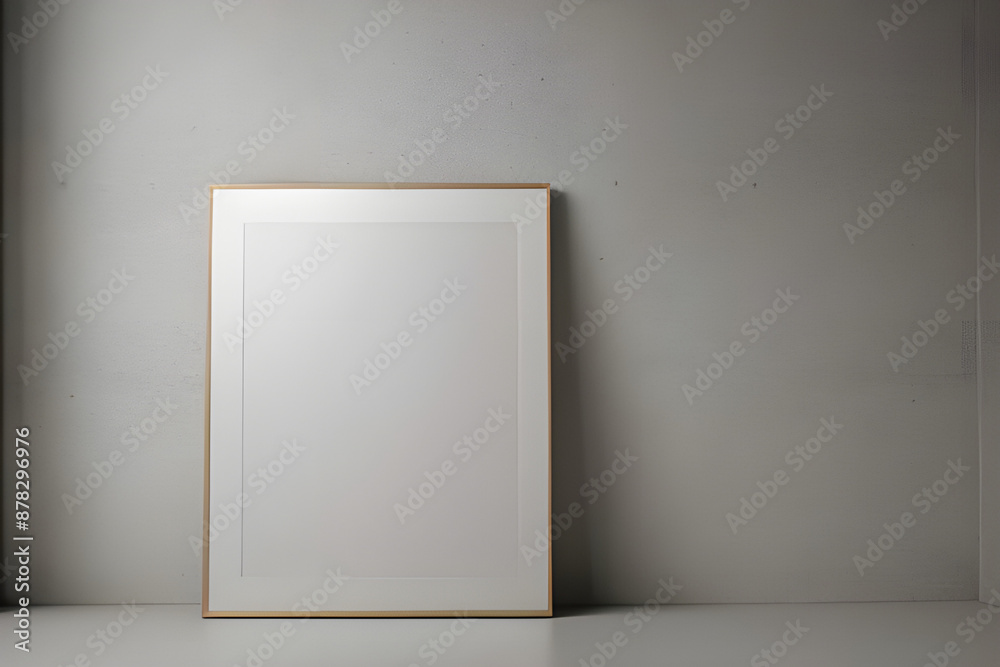 Minimalist Leaning Picture Frame Mockup Minimalist Leaning Picture Frame Mockup