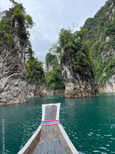rock formation in khlong sok