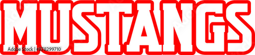 Mustangs Team Graphic