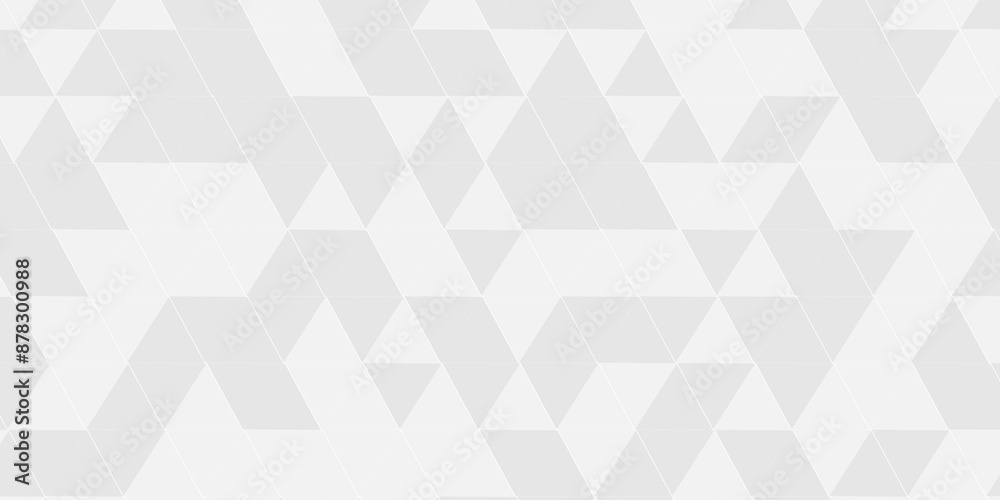 Abstract digital grid light pattern white Polygon Mosaic triangle Background, business and corporate background. geometric seamless technology gray and white triangle element light background. Abstract digital grid light pattern white Polygon Mosaic triangle Background, business and corporate background. geometric seamless technology gray and white triangle element light background.