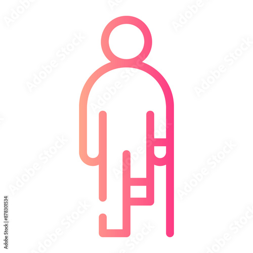 injury gradient icon