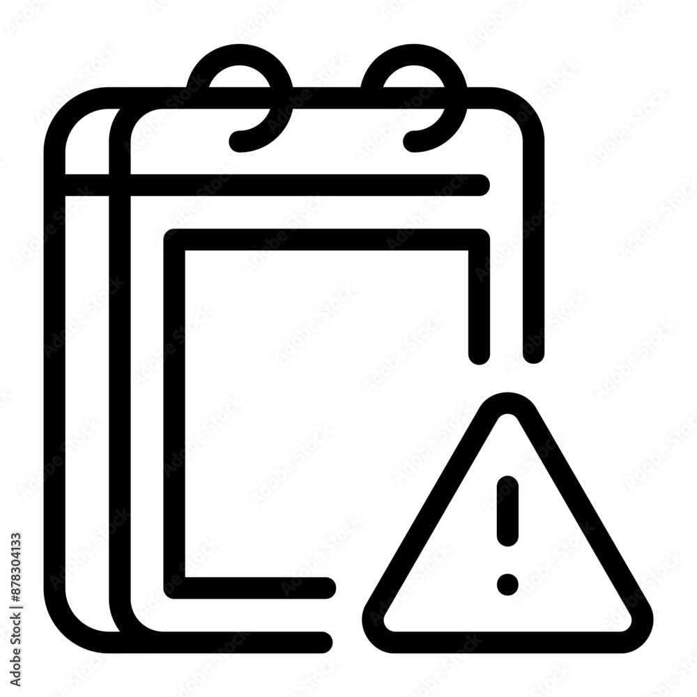 alert line icon alert line icon