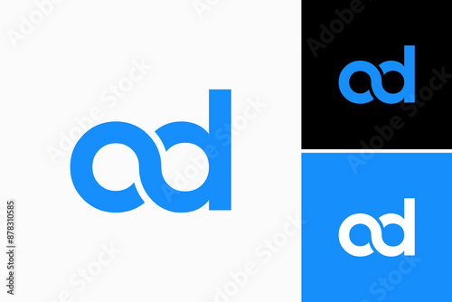 Letter OD Vector Logo Premium