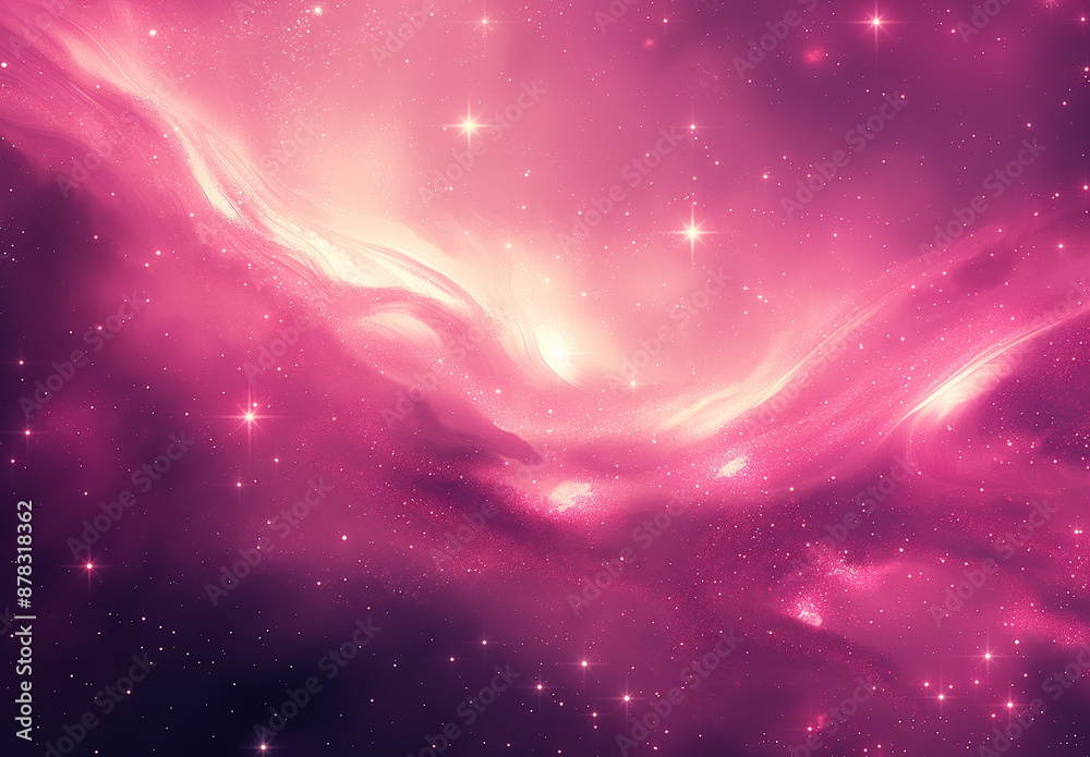 Vector realistic cosmic galaxy background Vector realistic cosmic galaxy background
